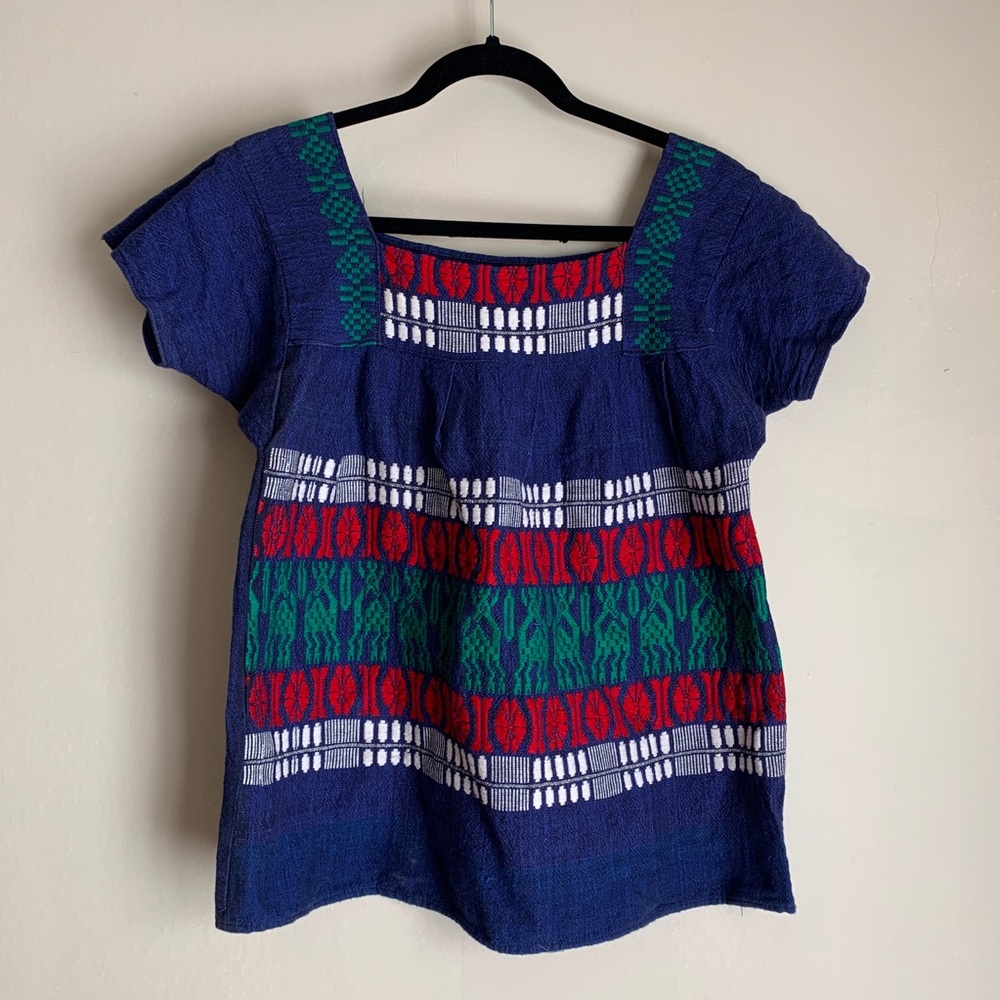 Vintage Embroidered Blouse